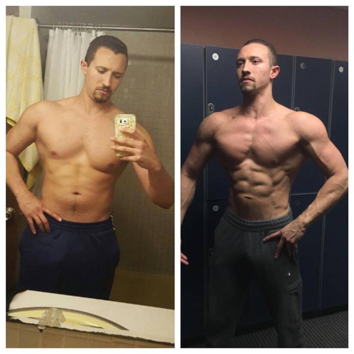 Aaron, Evolution Fitness client transformation